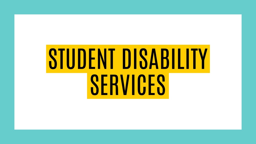 Student Disability Services